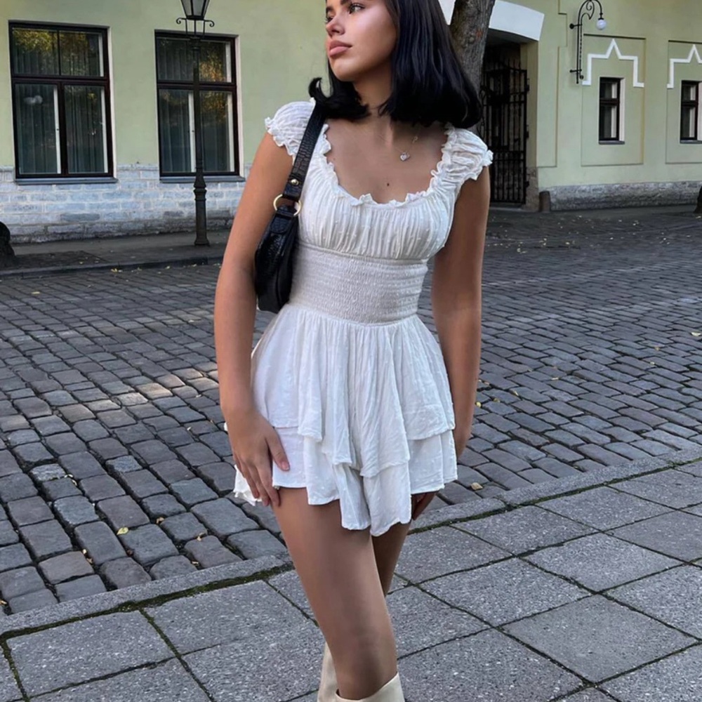 Princess Polly White romper